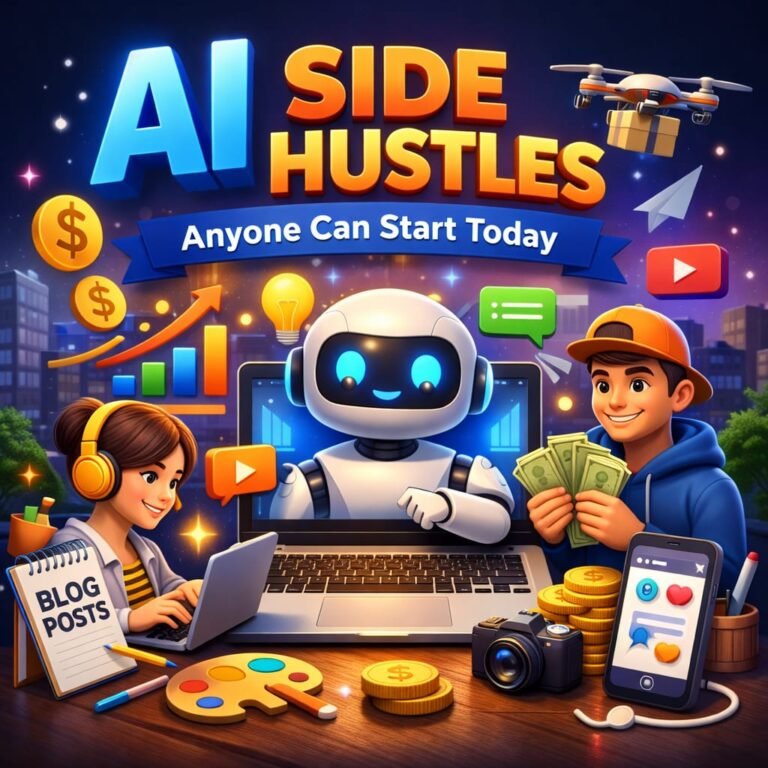 AI Side Hustles Anyone Can Start Today